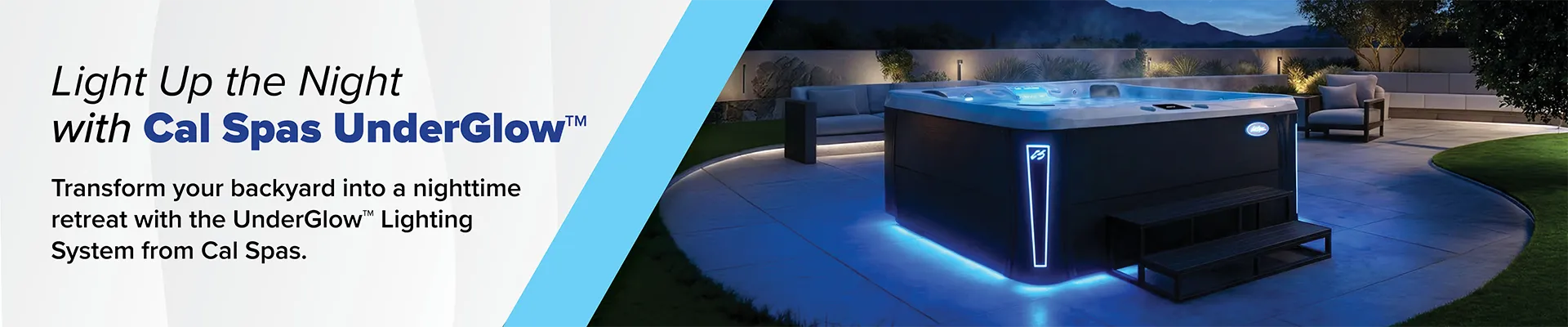 Calspas hot tub being used in a family setting - Yucaipa