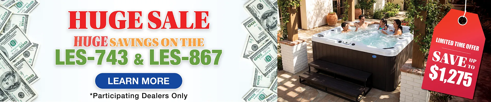 Calspas hot tub being used in a family setting - Yucaipa